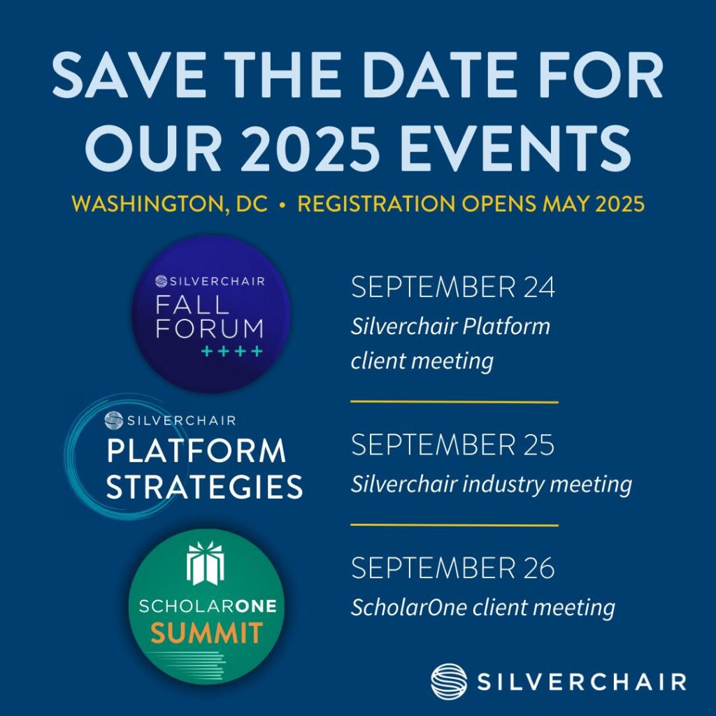 Save the date for our 2025 events in Washington, DC, September 24-26