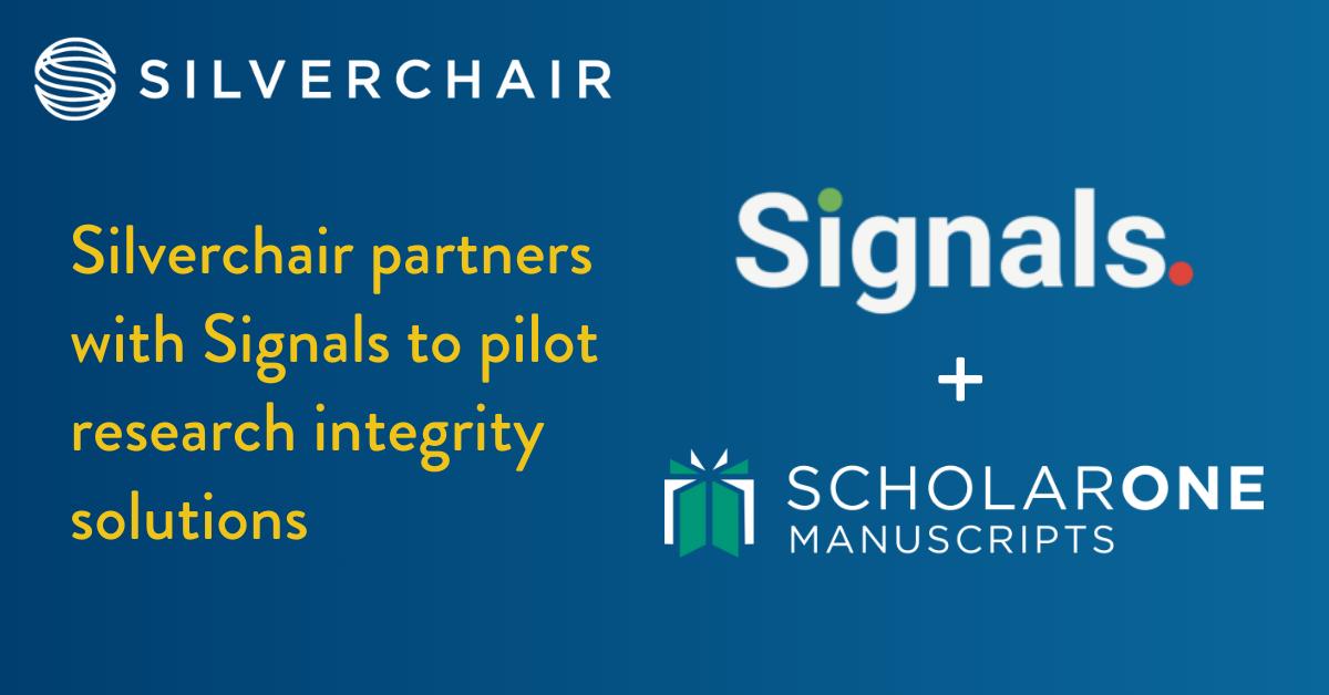 Signals partners with scholarone